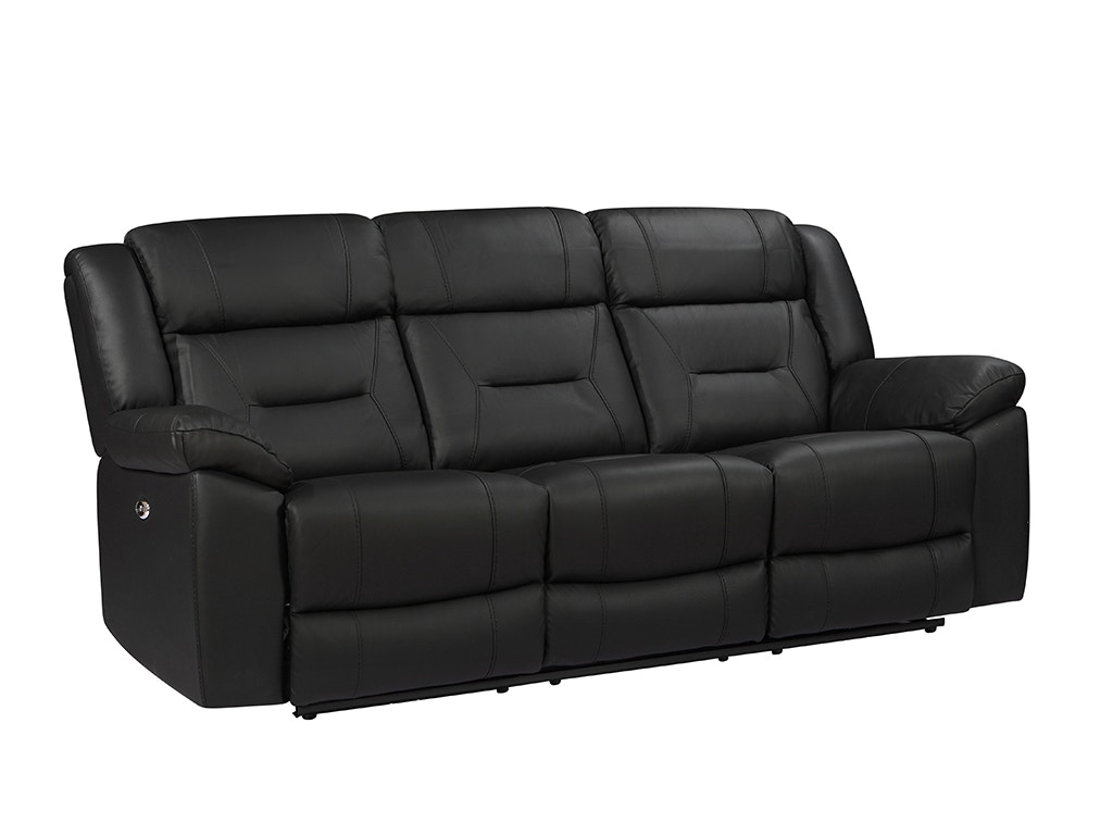 New Classic Living Room SEBASTIAN LEATHER SOFA with Dual Recliner